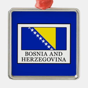 Adorno Metálico Bosnia y Herzegovina