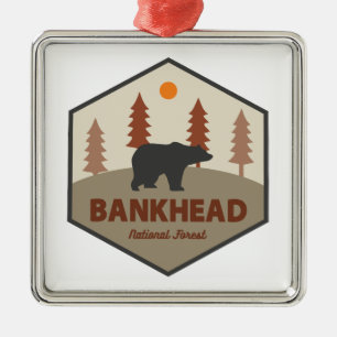 Adorno Metálico Bosque nacional Bankhead Alabama Bear