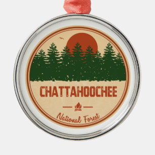 Adorno Metálico Bosque nacional de Chattahoochee