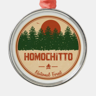 Adorno Metálico Bosque nacional de Homochitto