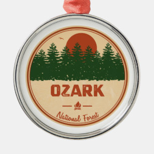 Adorno Metálico Bosque nacional de Ozark