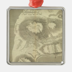 Adorno Metálico Bosquejo Charlestown