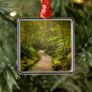 Adorno Metálico Bosques   Camino al bosque