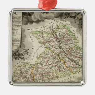 Adorno Metálico Bosques, ciudades, ciudades
