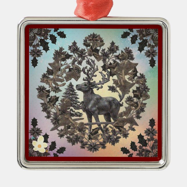 Adorno Metálico "Bosques encantados" (Frente)