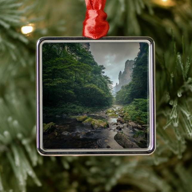 Adorno Metálico Bosques | Parque forestal nacional Zhangjiajie (Árbol)