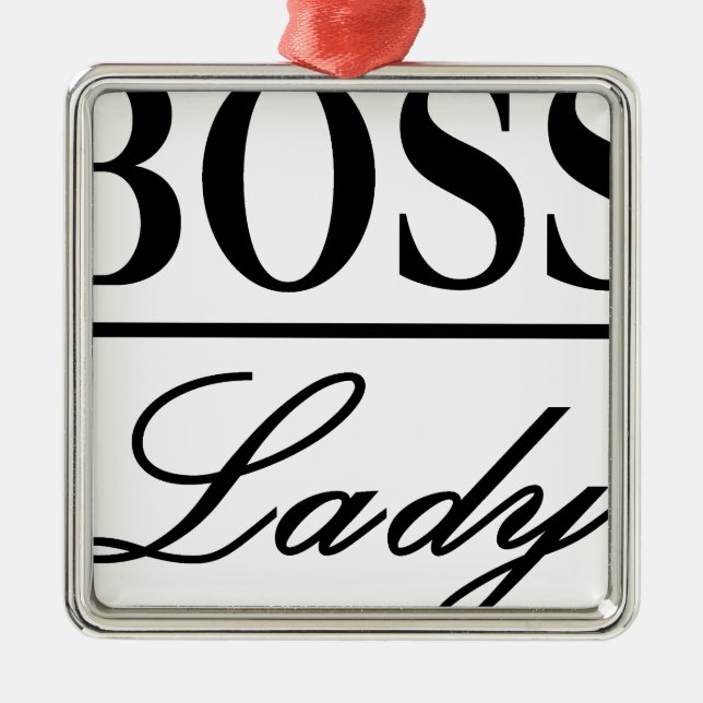 ADORNO METÁLICO BOSS LADY (Frente)
