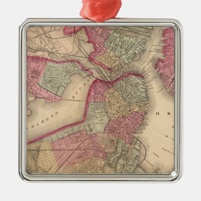 Adorno Metálico Boston (Frente)