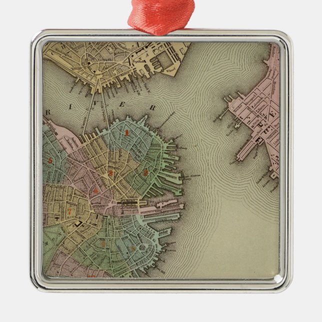 Adorno Metálico Boston (Frente)