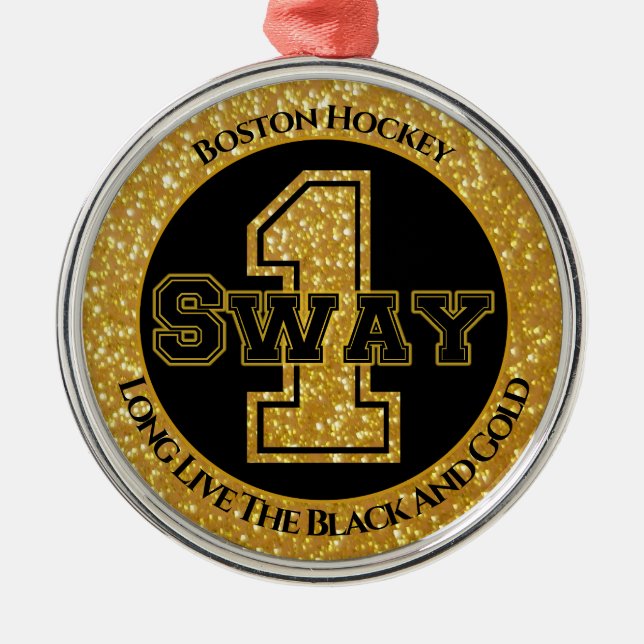 Adorno Metálico Boston Hockey Sway 1 (Frente)