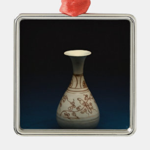 Adorno Metálico Botella roja del underglaze por Yuhachan