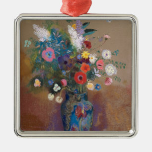 Adorno Metálico Bouquet de flores