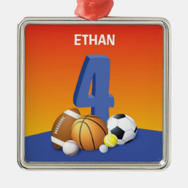 Adorno Metálico Boy 4.º Balls Deportiva