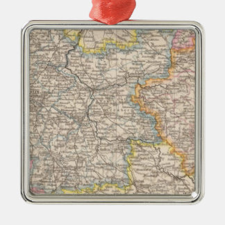Adorno Metálico Brandemburgo, seleccione el mapa del Atlas