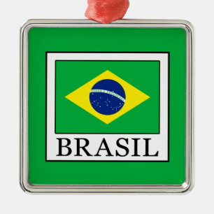 Adorno Metálico Brasil