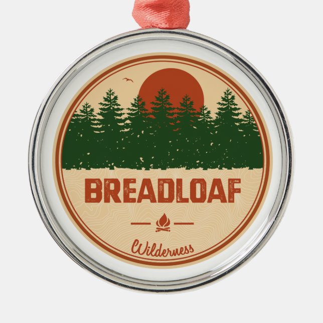 Adorno Metálico Breadloaf Wilderness Vermont (Frente)