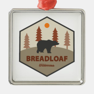 Adorno Metálico Breadloaf Wilderness Vermont Bear