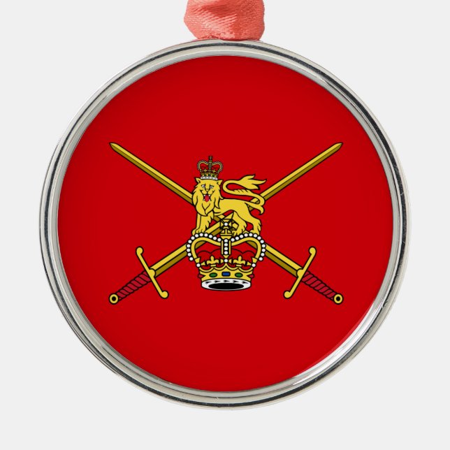 Adorno Metálico British Army (UK Military) (Frente)