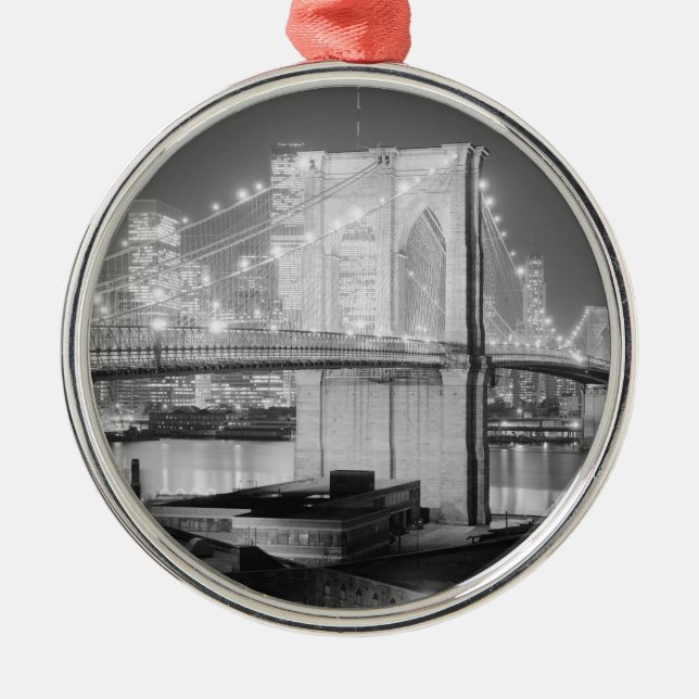 Adorno Metálico Brooklyn Bridge New York USA (Frente)