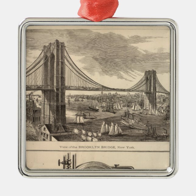 Adorno Metálico Brooklyn Life Insurance Company (Frente)