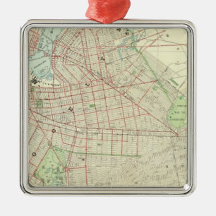 Adorno Metálico Brooklyn y vecindad