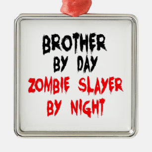 Adorno Metálico Brother Zombie Slayer