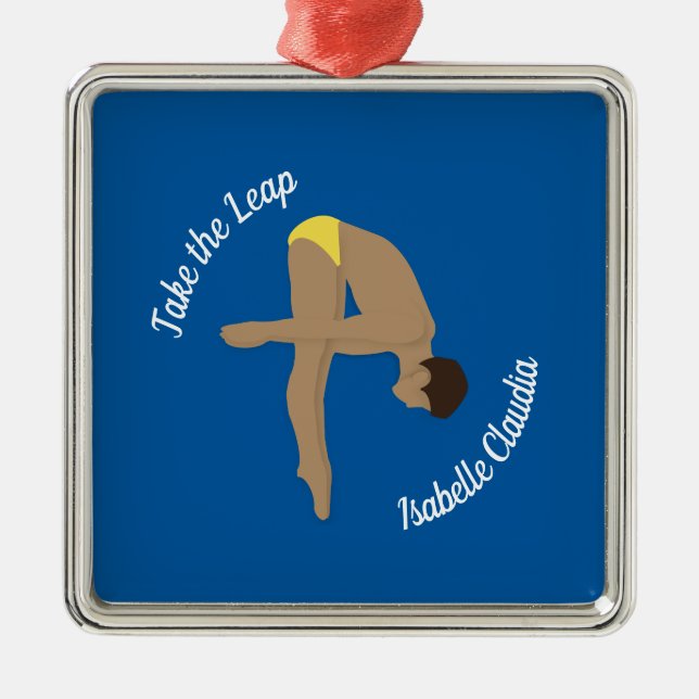 Adorno Metálico Buceo (Frente)