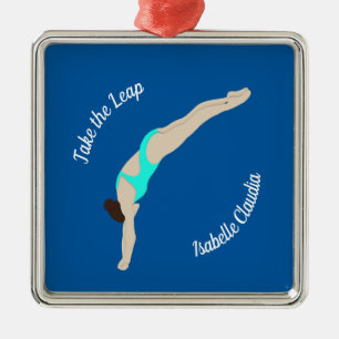 Adorno Metálico Buceo