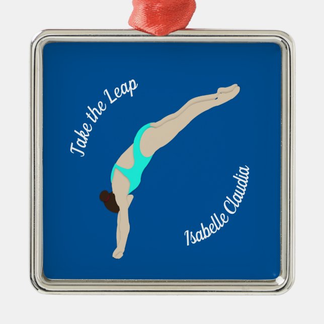 Adorno Metálico Buceo (Frente)