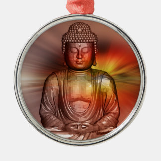 Adorno Metálico Buda II