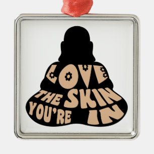 Adorno Metálico Buda Love