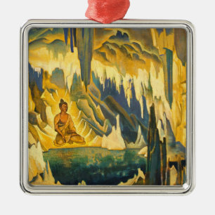 Adorno Metálico Buddha the Winner (Arte Budista) (de Roerich)