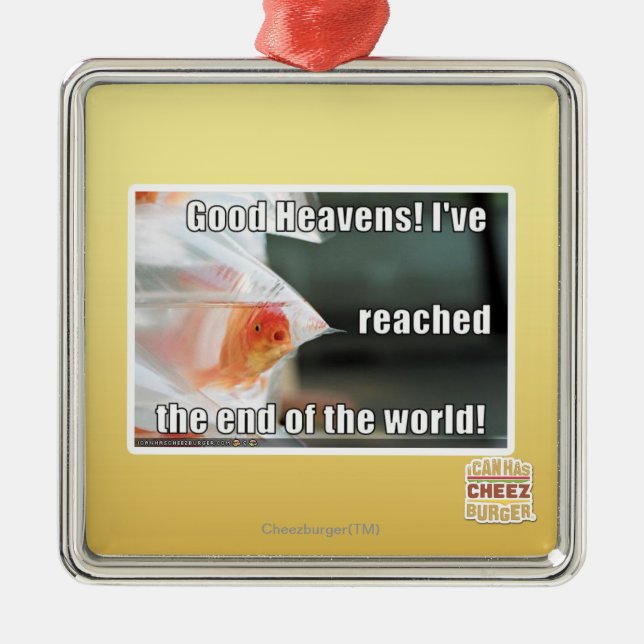 Adorno Metálico ¡Buenos cielos! (Frente)