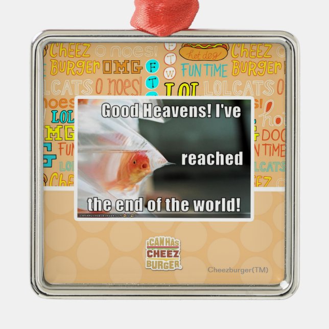 Adorno Metálico ¡Buenos cielos! (Frente)