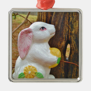 Adorno Metálico Bunny de Pascua