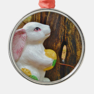Adorno Metálico Bunny de Pascua