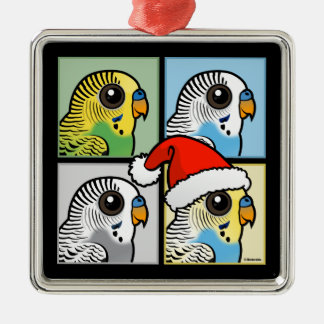 Adorno Metálico Buques de navidad de cuatro colores