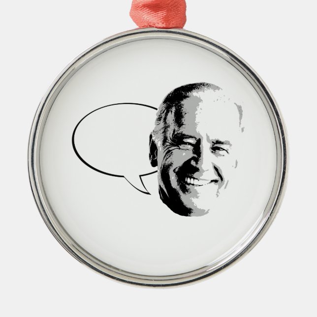 ADORNO METÁLICO BURBUJA DE LA CHARLA DE JOE BIDEN - .PNG (Frente)