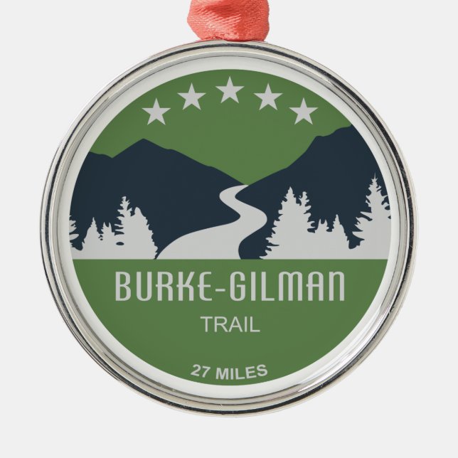 Adorno Metálico Burke-Gilman Trail (Frente)
