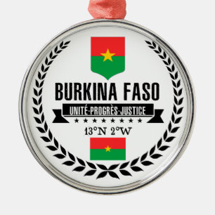 Adorno Metálico Burkina Faso