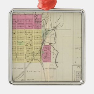 Adorno Metálico Burlingame, Melvern, Peterton