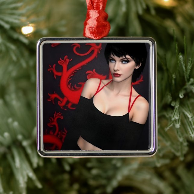 Adorno Metálico Burnt Out Souls ornament (Árbol)