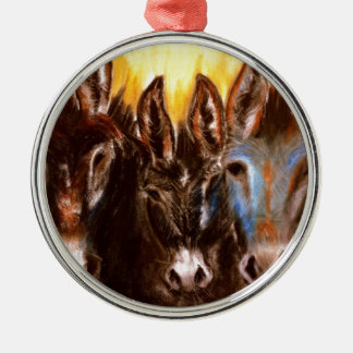 Adorno Metálico Burro del BLM