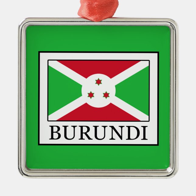 Adorno Metálico Burundi (Frente)