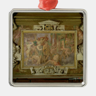 Adorno Metálico Búsqueda hacia fuera de ignorancia, detalle del