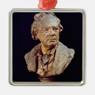 Adorno Metálico Busto de Cristóbal Wilibald von Gluck c.1775
