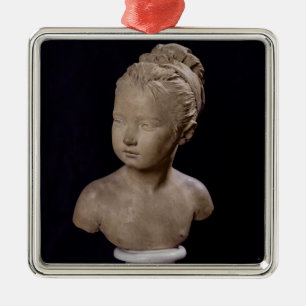 Adorno Metálico Busto de Louise Brongniart, 1777