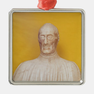 Adorno Metálico Busto de mármol de Juan Chellini