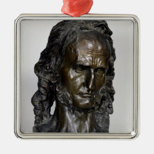 Adorno Metálico Busto de Nicolo Paganini 1830