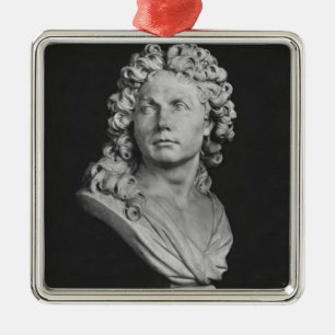 Adorno Metálico Busto de Roberto de Cotte, 1707